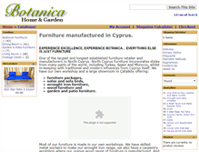 Tablet Screenshot of botanica-cyprus.com